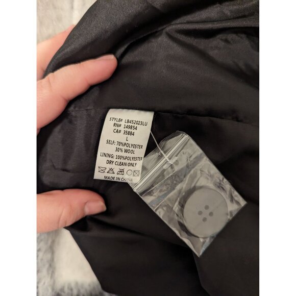 Eddie Bauer Premium Goose Down Quilted Puffer Vest Black Medium - Picture 5 of 5